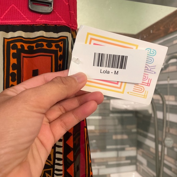 Lula Roe printed LOLA skirt - VINTAGE look - Picture 5 of 7